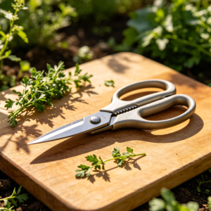 Compact Precision Herb Harvesting Garden Scissors