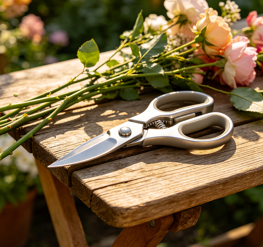 Curved Blade Floral Arrangement Trimming Scissors